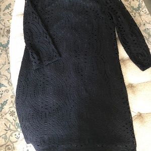 J.Crew black cocktail dress